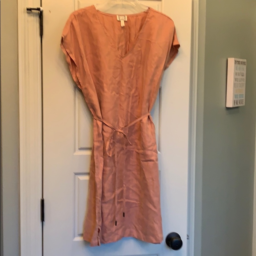 Large pink dress